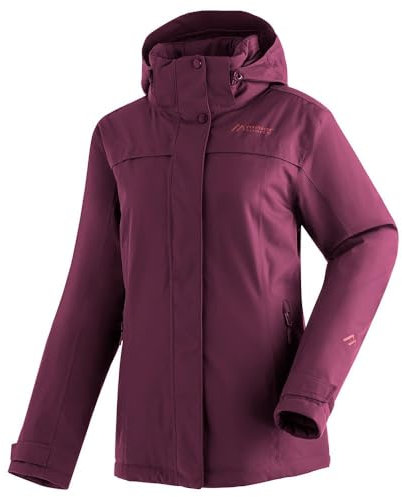 Maier Sports Damen Lisbon Jacke, cherry-raspberry, M