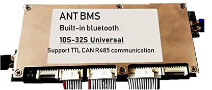ANT Égaliseur de batterie 8S- 32S Smart BMS 300A 200A 100A carte de Protection de batterie au Lithium 14S 16S 20S 48V 60V 72V 84V LTO lifepo4 Li-ion Carte de protection de batterie ( Color : 100A BMS
