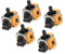 5 Stück Analoge 3D Joysticks für Controller Ersatz, Stabile Leistung, , Langlebiges Material, Geeignet für Controller Ersatzteil Reparaturset