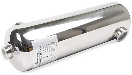 HPDTZ Pompa di calore in acciaio inox, scambiatore di calore per piscina (485 x 134 mm, 60 KW)