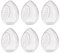 UtySty 6 Pack Makeup Sponge Holder Carring Case Storage Box Clear Hard Container Protector for Cosmetic Make Up Blending Sponges Powder Puff Beauty Egg Blenders Travel Outdoor