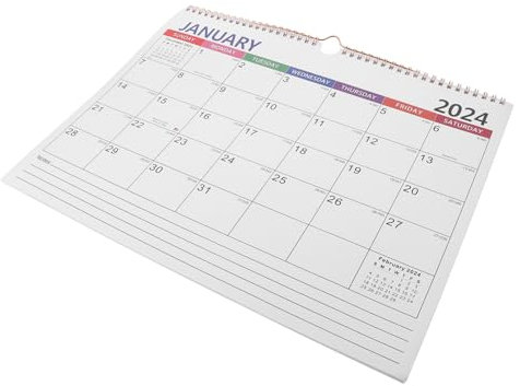 DIYEAH Wandkalender Monatskalender Hängekalender Haushaltskalender Terminkalender fürs Zimmer Bürodekoration Countdown-kalender Notizblock