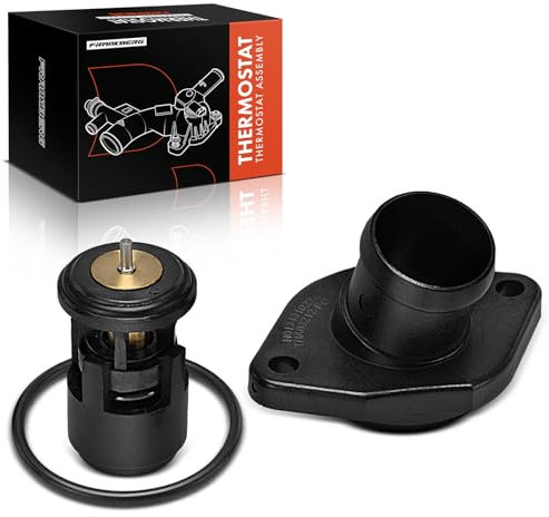 Frankberg Thermostat Kühlmittel Benzin Kompatibel mit Arosa 6H1 Ibiza II 6K1 B.o.r.a 1J2 Golf IV 1J1 Polo 6N1 6N2 L.u.p.o 6E1 6X1 Leon 1M1 Replace# 032121121J
