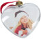 Foto-Ornament-Kugel – Weihnachts-Foto-Ornament-Kugel, Weihnachts-Fotorahmen-Ornament Aus Durchsichtigem Kunststoff Zum Aufhängen, Durchsichtiges Kugel-Ornament Mit Bilderrahmen, Tragbares Foto-Weihnac