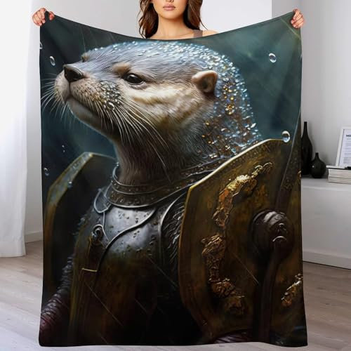 AAPZY Piratenotter Wohndecken Decken Flannel Decke Wickeln Strand Handtuch Teppich Teppich Picknick Weich Für Schlafzimmer Sofa Outdoor Vier Jahreszeiten （180×200cm）