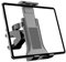 Universal Tablet & Phone Holder - Ideal Mount for Gym Equipment (Treadmill, Exercise Bike) and Pushchairs, Compatible with iPhone and iPad