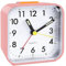CNMTCCO Wecker,wecker analog ohne Ticken,batteriebetrieben, lauter Alarm,Schlummerfunktion,geräuschloser Betrieb, leuchtendes Display, tragbares Design für Tiefschläfer.(Rosa)