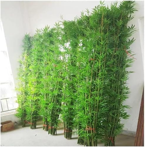 Lot de 20 arbres en plastique pour l'extérieur - Grandes plantes artificielles en plastique - Décoration pour jardin, clôture, écran d'intimité, cour, entrée, N (taille : 1,8 m de haut, couleur : lot