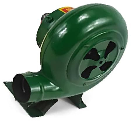 JOUFNING Handkurbel Schmiede Schmiedegebläse, Eisenzahnrad-Popcorn-Ventilator, Zentrifugales Grillgebläse, BBQ Fan Kohleanzünder Grill, Manueller Ventilator(300W)