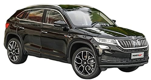 EMRGAZQD Motorfahrzeuge Replika Auto 1:18 for Skoda KODIAQ GT SUV Simulation Geländewagen Modelllegierung Druckguss Kraftfahrzeug Spielzeug Display Originalgetreue Nachbildung