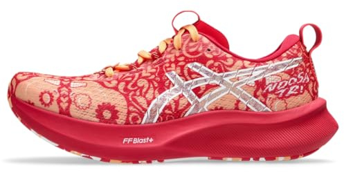 ASICS Damen Noosa TRI 16 Laufschuhe, Samba/Weiß, 42 EU