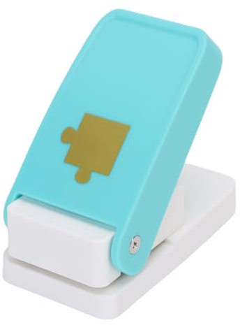 Haofy Puzzle Punch Photo Jigsaw Cutter Leichtes Mühelose Qualität Kunststoff Edelstahlblätter für DIY -Projekte Ordner Beschriftungen Ideal für Personalisierte Geschenke