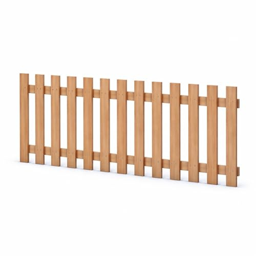 Gartenpirat Holzpaket Lattenzaun Lärche Typ E Länge 180 cm Höhe 100 cm