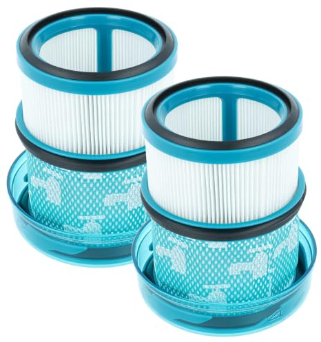vhbw 2x Staubsaugerfilter kompatibel mit Dyson V16 Piston Animal Submarine | Piston Animal Staubsauger - HEPA-Filter Blau