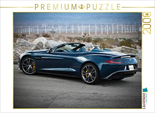 CALVENDO Puzzle Aston Martin Vanquish Volante 2000 Teile Puzzle quer | Lege-Größe cm Foto-Puzzle für glückliche Stunden