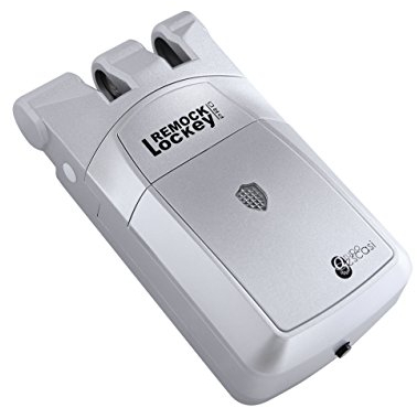 REMOCK RLP4S PRO Unsichtbares Sicherheitsschloss mit 4 Kontrollen, 3 W, 3 V, Silber