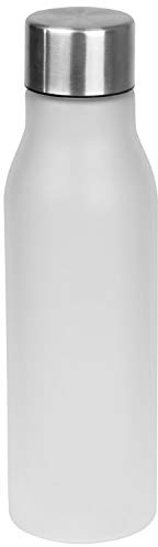 Kunststoff Trinkflasche / 0,55l / Farbe: transluzent weiß