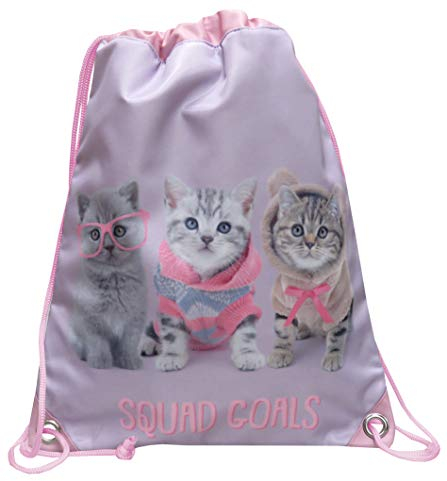 C Y P Mochila SACO 34X44 cm GATITO- Studio Pets Multicolor (MC-13-ST)
