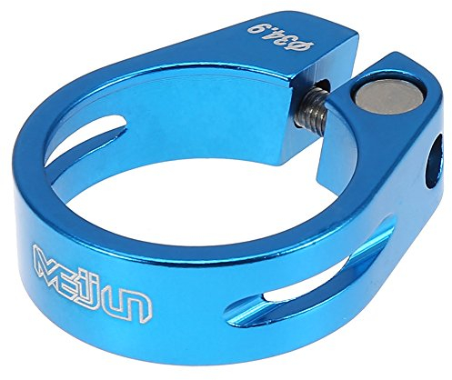 Sattelklemme 34,9, Sattelstützenklemme 34,9 mm Aluminiumlegierung Fahrrad Sattelklemme Mountainbike Sattelrohr Clamp Sattelstütze Zubehör