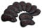barudan golf Patriotic Black USA Golf Club Covers Set Iron Head Covers Protector Golf Acccessories for Men fits Callaway Titleist Taylormade Lob Wedge Wedges Synthetic Leather Well Made (Black-red)