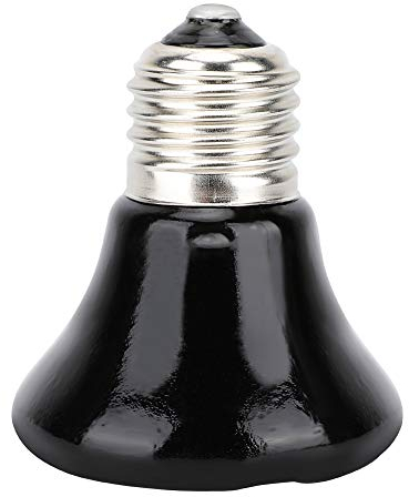 Homrich Keramik Reptilien Wärmelampe Tiere E27 Wärmestrahler 100W Reptilienzucht Glühlampe Heizen Grübler für Reptilien/Schildkröte/Eidechse/Schlange/Spider