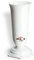 KADAX Vase funéraire en Plastique, Vase ŕ Fleurs, Vase en Plastique pour Fleurs, Vase de cimetičre résistant aux intempéries, décoration funéraire résistante aux intempéries (15,5 cm, Blanc)