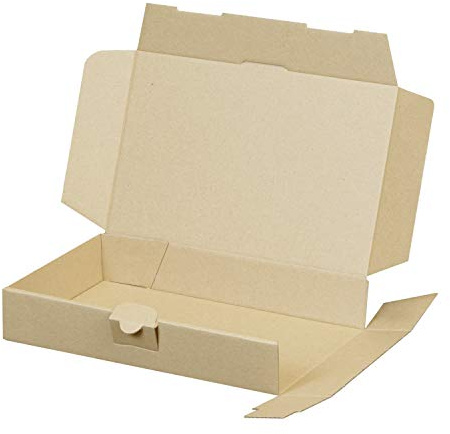 Maxibriefkartons 240 x 160 x 45 mm braun DIN A5 Maxibrief Versandkarton Warensendung Büchersendung (300) | Versandkarton für Warensendung und Büchersendung