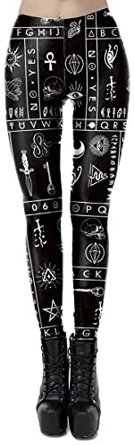 Ocultica Occult Symbol Leggings Frauen Leggings schwarz M 88% Polyester, 12% Elasthan Gothic, Rockwear