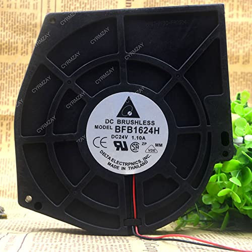 CYRMZAY Compatible For Delta BFB1624H 24V 1.10A 159x165x40mm DC 2-Wire cooling fan