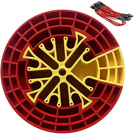 A/R Herramienta de cable de peine – Peine de alambre de gestión de cables | Práctico cable de red, peine de alambre de datos, herramienta de organización de cables, perfecto para la gestión de cables