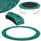 Gimisgu Trampolin Randabdeckung Ø305cm Grün Federabdeckung für Gartentrampolin Jumper Trampolin-Randschutz PVC PE 100% UV-beständig