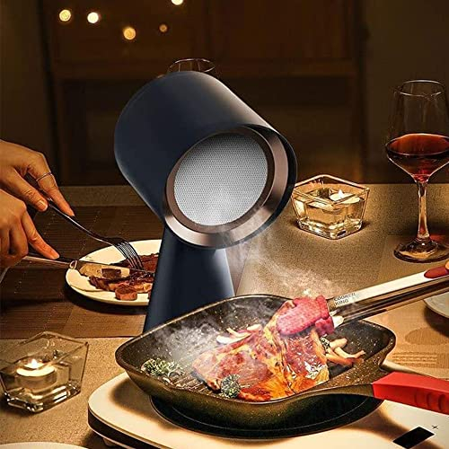 CAJOLI Hochleistungs Kleiner Raucher, 2 m³/min Starkes Saug, Höhenwinkeleinstellung, Waschküche, Haushaltsküche Hot Pot Barbecue Raucher