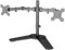 Multibao Dual Monitor Stand Double Display PC Computer Desk Arm Mount Bracket for 13-27 Monitor Screen Fully Adjustable, Ergonomic Tilt, Swivel & Rotate, VESA Dimensions: 75x75-100x100mm