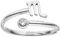 Purelei® Sternzeichen Ring Skorpion (Silber) – Wasserfester Damenring aus langlebigem Edelstahl – Verstellbare Ringe von Größe 50 bis 60 – Modeschmuck für deinen individuellen Look