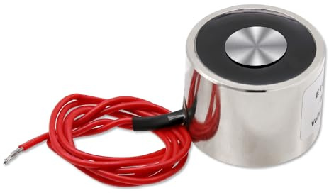 Elektromagnet - P30/22 DC 6V 100N 22LB/10Kg - 30 x 22mm Sauggreifer Runder Elektro-Magnet