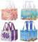 HBell 8Pack Easter Gift Bags Easter Baskets with Handle,Reusable Tote Bag Non-Woven Carrier Bags for Easter Holiday Spring Party Supplies Easter Hunt Egg Games (Multicolor C)