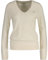 GANT Womens Lambswool V Neck Sweater Cream L