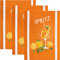 Erwin Müller Geschirrtuch 3er-Pack Baumwolle orange Größe 50x70 cm