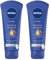 NIVEA Crema de manos hidratante intensiva con aceite de almendras y manteca de karité, 100 ml (Paquete de 2)