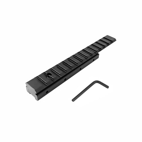 ProWildGear 155mm Dovetail Rail Extension Adapter Scope Mount Picatinny 11mm to 20mm Adapter Rail Base