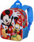 Disney Topolino Star-Zainetto 3D Elite, Multicolore, 25 x 30 cm, Capacità 7 L