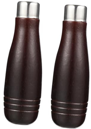 Angoily 2stücke Holzfeilengriffe Mit Metallkragen Ergonomisch Langlebig Vielseitig Einsetzbar Einfache Ersatzgriffe Für Holzfeilen Und Werkzeuggriffe Beim Handwerk Und Holzarbeiten