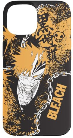 Bleach Ichigo Hollow Mask Splatter Graffiti Anime Case for iPhone 15