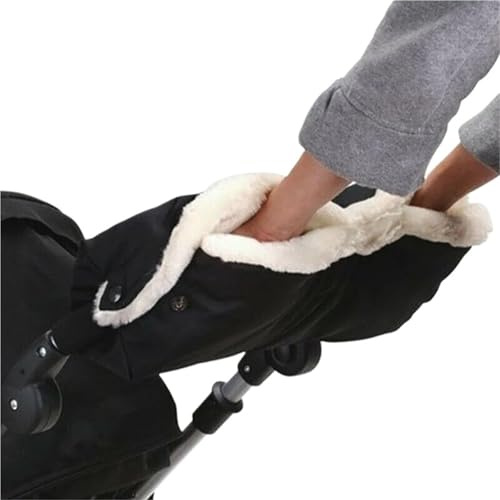 Pram Hand Muff Winter Warmer Gloves Pram Pushchair Hand Muff Waterproof Stroller Accessory
