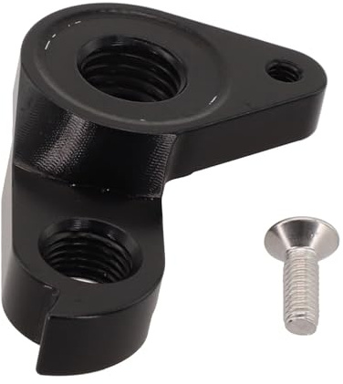 LVYXON Schaltwerk-Verlängerung für STV-10-Fahrräder, CNC-gefräste Aluminiumlegierung, Fahrrad-Schaltaufhänger, Schwarz