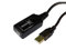 rhinocables USB Extension Cable Lead Wire Black USB 2.0 Boost Repeater Active Extender Male - Female Socket (10m Boost)
