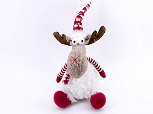 Gerimport Dekorative Weihnachtsfigur Rentier Maße 20 x 18 x 37,5 cm