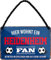 schilderkreis24 - Blechschilder HIER WOHNT EIN HEIDENHEIM Fan Hängeschild für Fußball Begeisterte Deko Artikel Schild Geschenkidee 18x12 cm