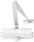 Bricard Door Closer with Compass Arm Force 3 (up to 60 kg). Technology Rack Pinion Colour White