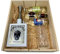 Cofanetto Degustazione Gin -AMUERTE- con una bottiglia di Gin + Bicchiere Tumbler + Selezione di 3 Toniche di altissima qualità + Misurino Dosatore (Amuerte White)